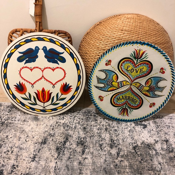 zook Other - Zook Hex Signs Barn Medallion Folk Art Love Birds